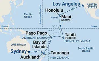 Majestic Princess, 26 Nights Hawaii, Tahiti &amp; South Pacific Crossing (8334) ex L