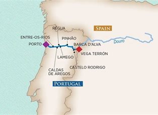 AmaVida, Flavours of Portugal & Spain ex Porto to Vega Terron