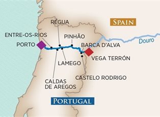AmaVida, Flavours of Portugal & Spain ex Vega Terron to Oporto