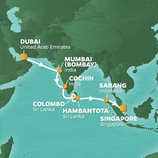 Quest, 14-night India &amp; Sri Lanka Voyage